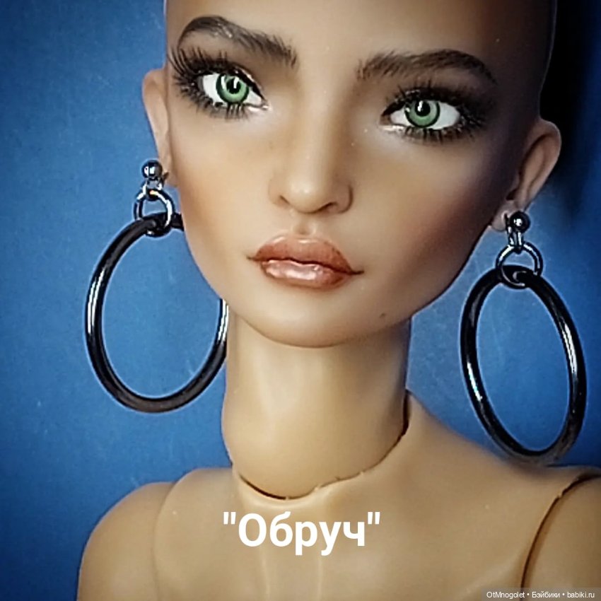 Серьги "Кольца" — Аксессуары для BJD (фото 5)