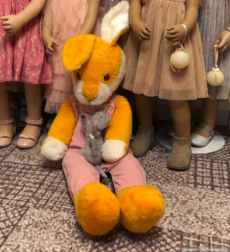 Редкий заяц ГДР — Винтажные куклы и игрушки детства (фото 2)