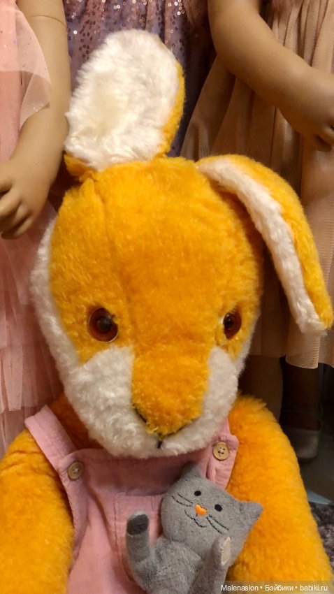 Редкий заяц ГДР — Винтажные куклы и игрушки детства (фото 3)
