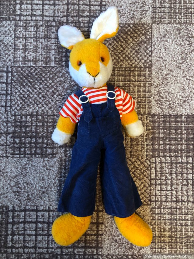 Редкий заяц ГДР — Винтажные куклы и игрушки детства (фото 4)