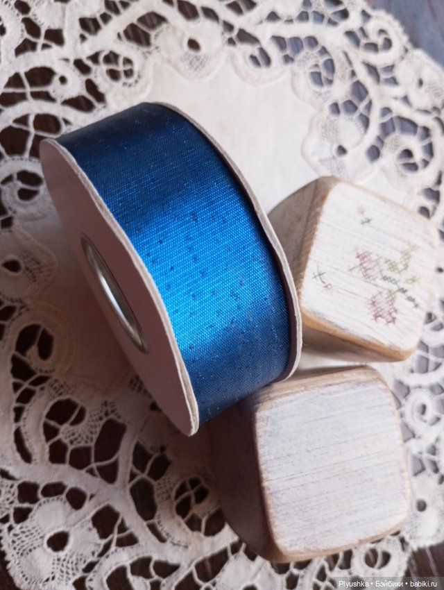 Винтажные ленты для нарядов ваших кукол. Муар, тиснение, зеркальный эффект (фото 8)