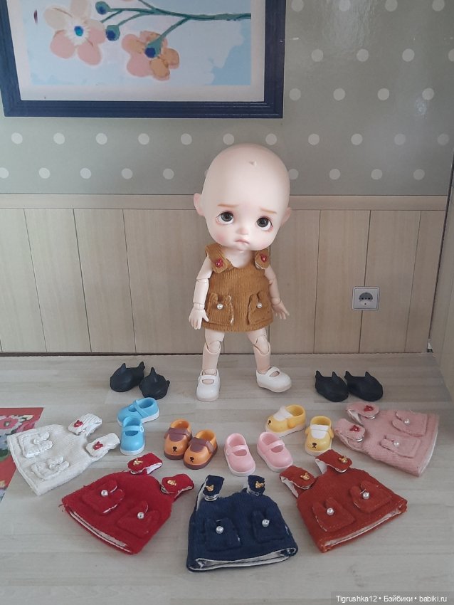 Сарафанчики для кукол Ob11 (фото 3)