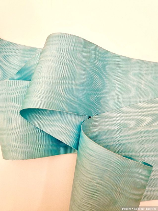 Старинная муаровая лента — Кружево (фото 5)