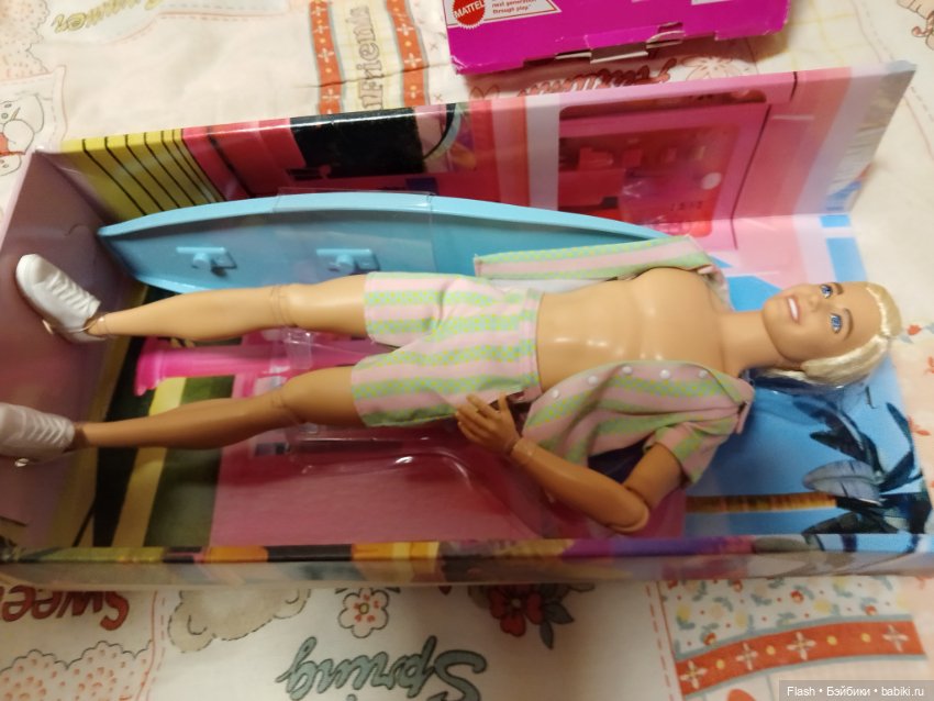 Кен Райан Гослинг Barbie the Movie Ken Сёрфер НРФБ (фото 8)