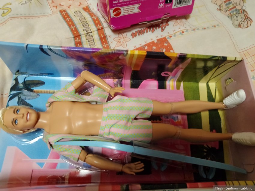 Кен Райан Гослинг Barbie the Movie Ken Сёрфер НРФБ (фото 7)