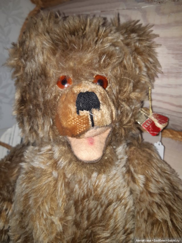 Мишка медведь ГДР — Винтажные куклы и игрушки детства (фото 4)