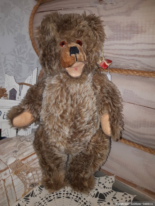 Мишка медведь ГДР — Винтажные куклы и игрушки детства (фото 3)