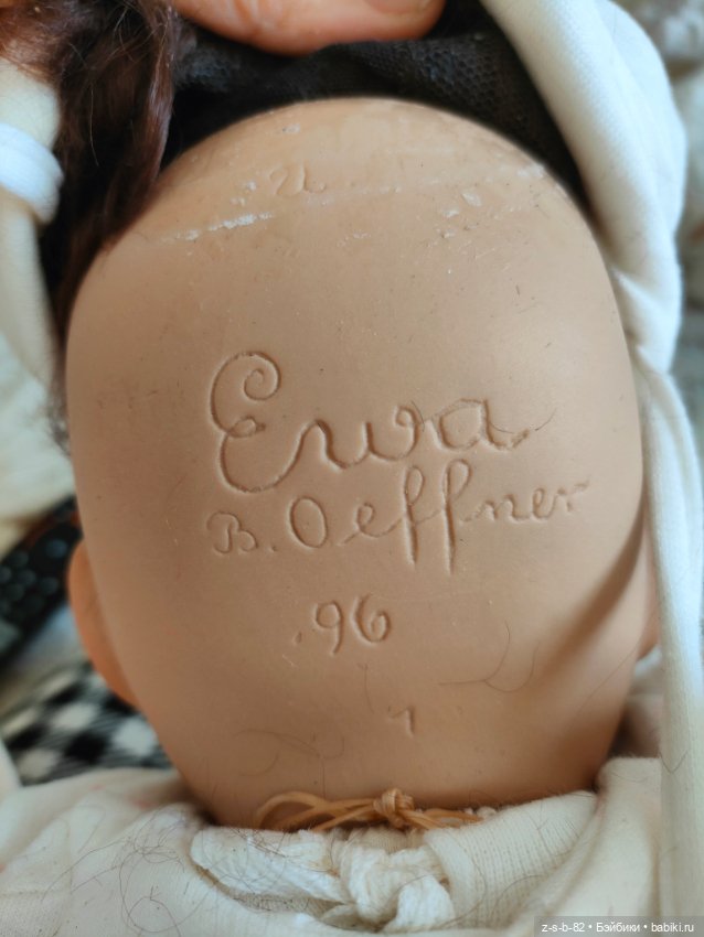 Авторская Сплюшечка из фарфора