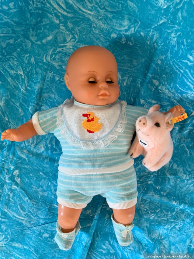 Пупс ГДР мягконабивной — Винтажные куклы и игрушки детства (фото 3)