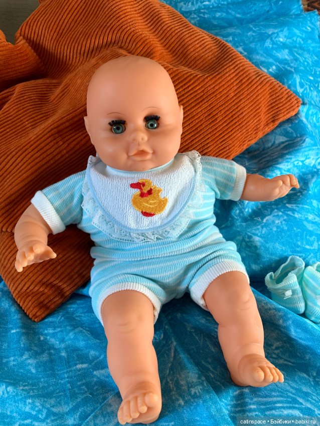 Пупс ГДР мягконабивной — Винтажные куклы и игрушки детства