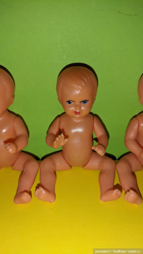 Пупсики из колкого пластика ES, Emil Schwenk, высота 10.5 см (фото 5)