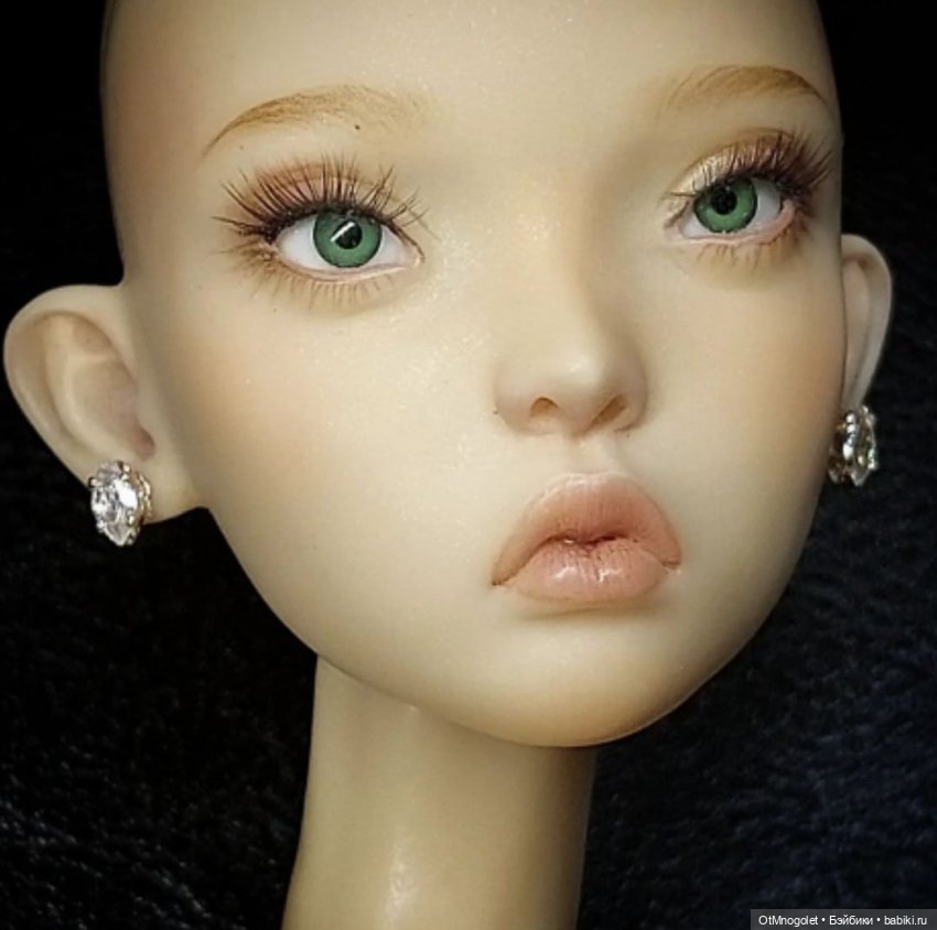 Серьги гвоздики с цирконием (фото 2)