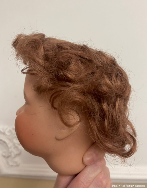 Натуральный парик Франция цвет медный (фото 9)