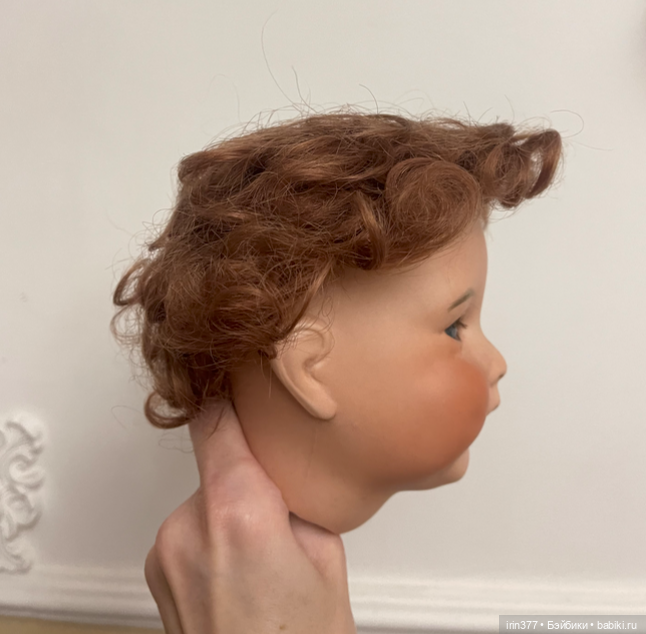 Натуральный парик Франция цвет медный (фото 10)