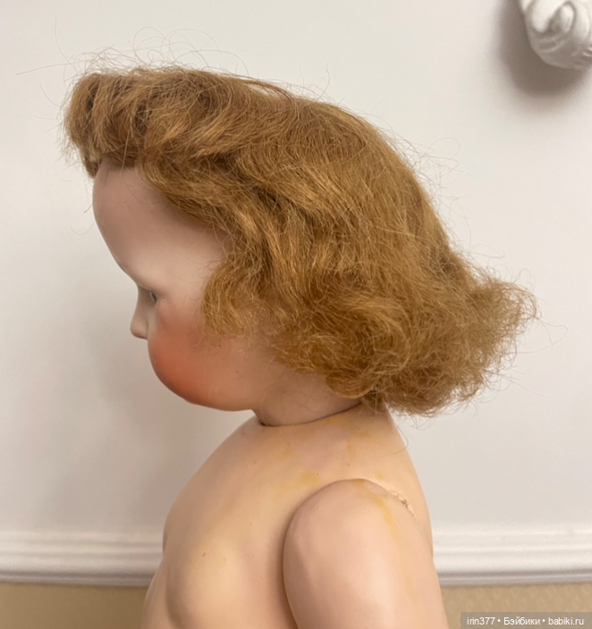 Парик натуральные волосы — Другое для антикварных кукол