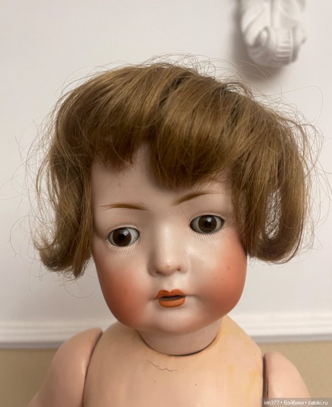 Парик для куклы натуральные волосы (фото 7)