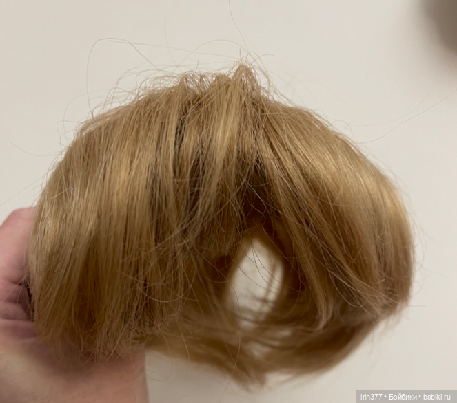 Парик для куклы натуральный (фото 8)