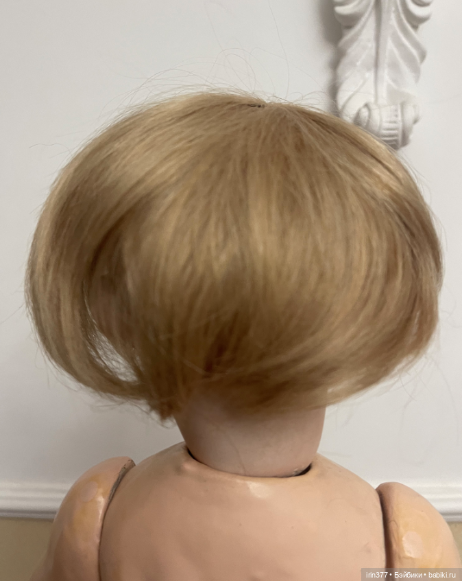 Парик для куклы натуральный