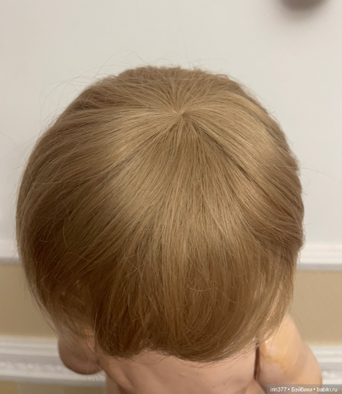 Парик для куклы натуральный