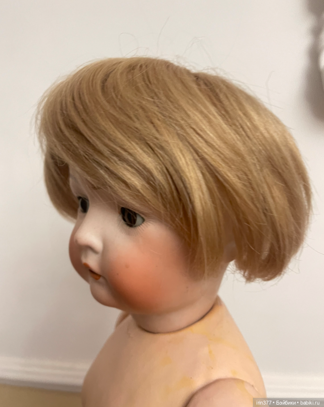 Парик для куклы натуральный (фото 2)