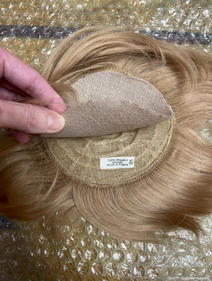 Парик для куклы натуральный (фото 4)