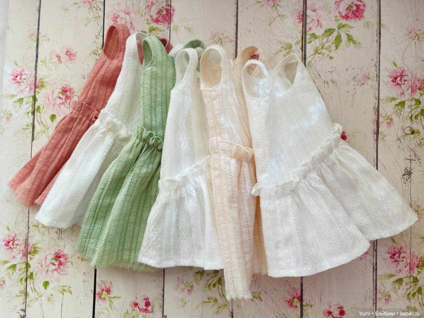 PDF выкройка + Туториал Летнее платье для MiniFee