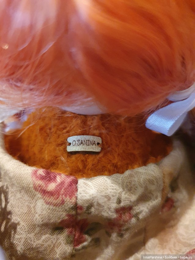 Авторская игрушка Лисичка Тедди-долл (фото 5)