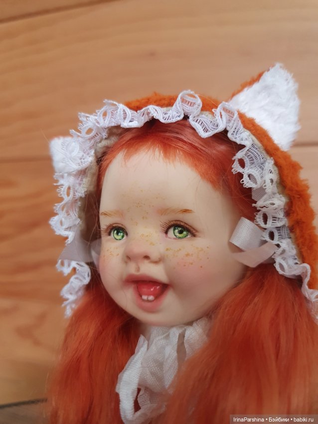 Авторская игрушка Лисичка Тедди-долл (фото 2)