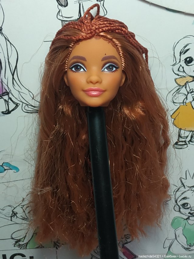 Голова Русалки Ариэль (2)