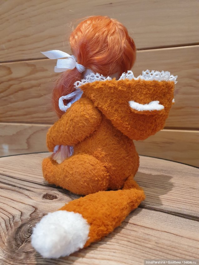 Авторская игрушка Лисичка Тедди-долл (фото 4)
