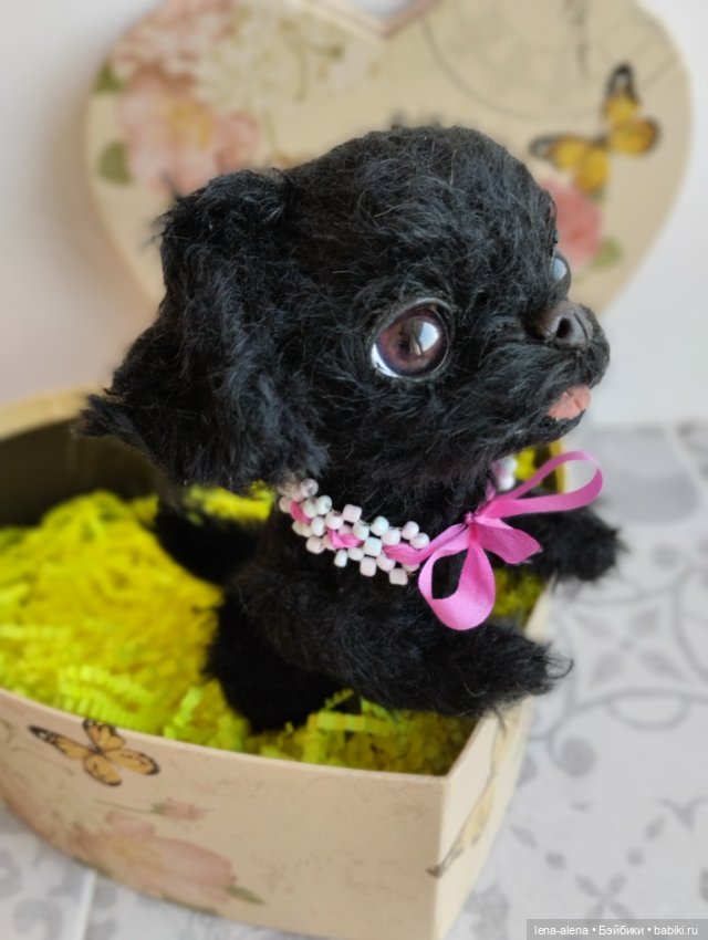 Авторский щенок Cola — Авторские игрушки (фото 2)