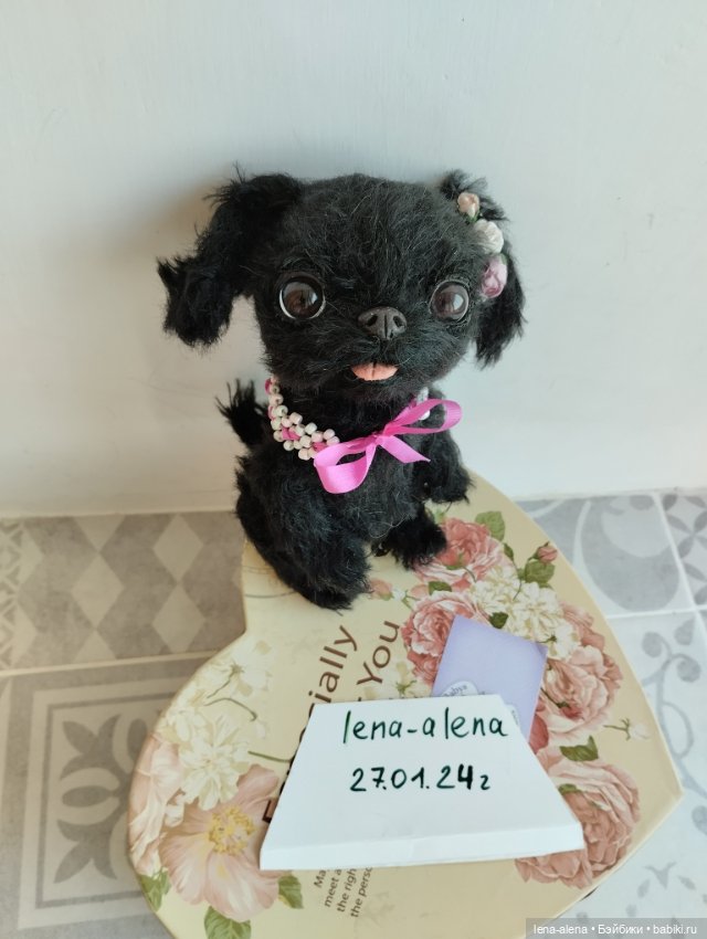 Авторский щенок Cola — Авторские игрушки (фото 3)