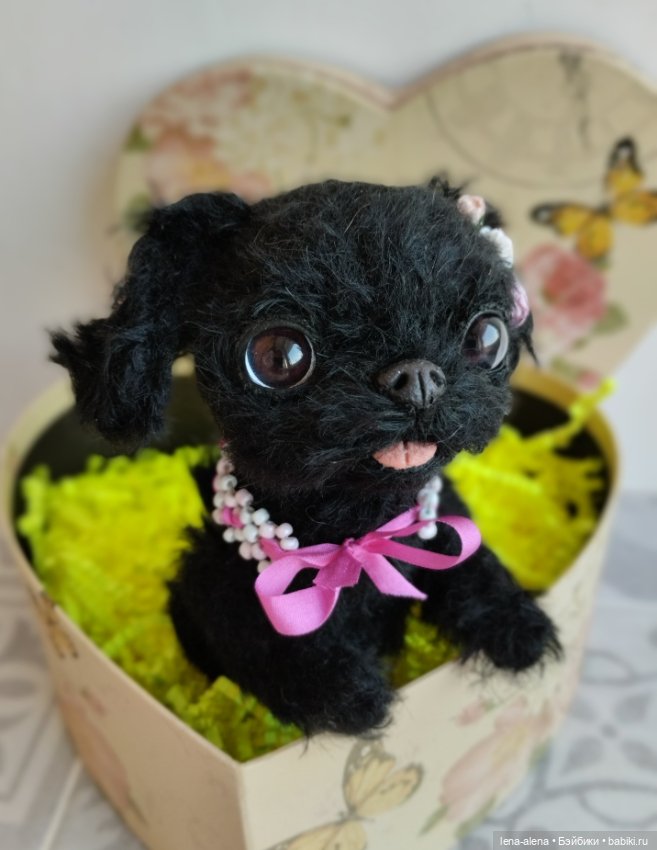 Авторский щенок Cola — Авторские игрушки (фото 7)