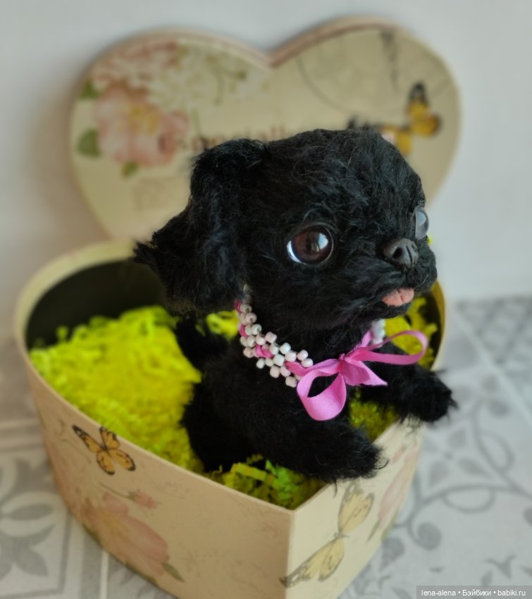 Авторский щенок Cola — Авторские игрушки (фото 6)