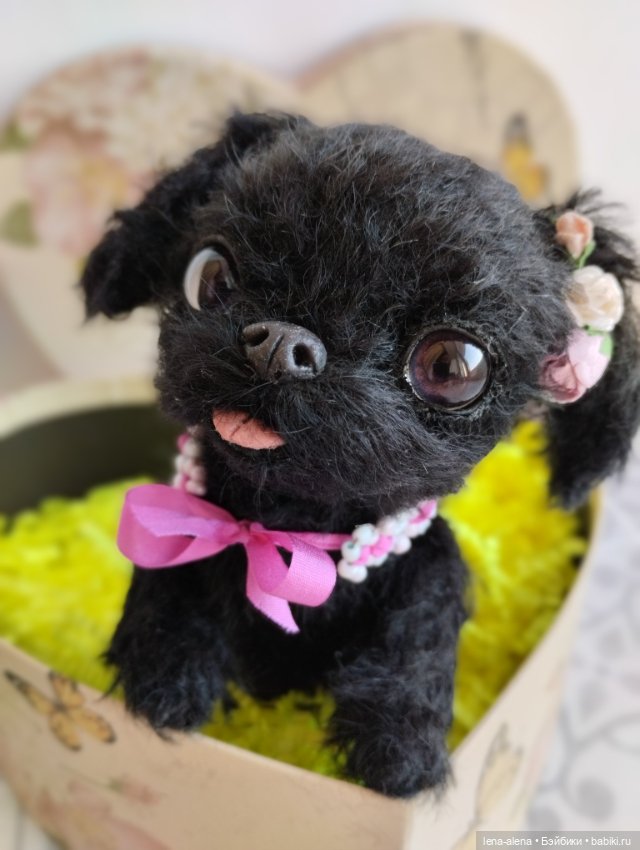 Авторский щенок Cola — Авторские игрушки