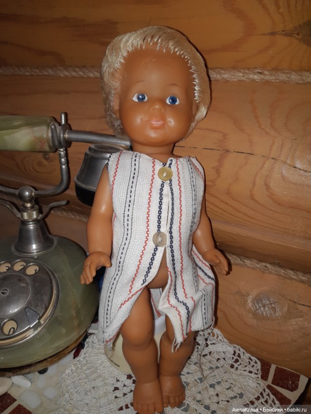 Кукла ГДР со вставными глазками (фото 2)