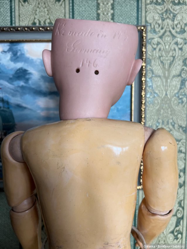 Антикварная немецкая кукла J D Kestner молд 146 (фото 2)