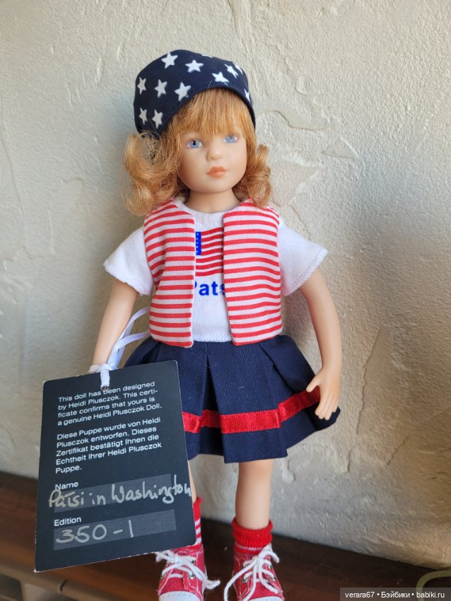 Крошка Patsi in Washington от Heidi Plusczok. Номер 1 из лимита (фото 5)