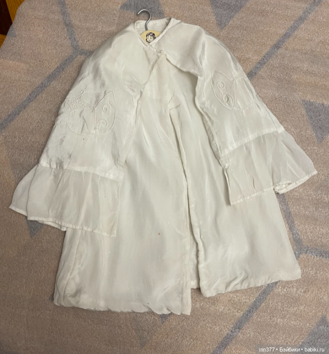 Детское утепленное пальто-кейп