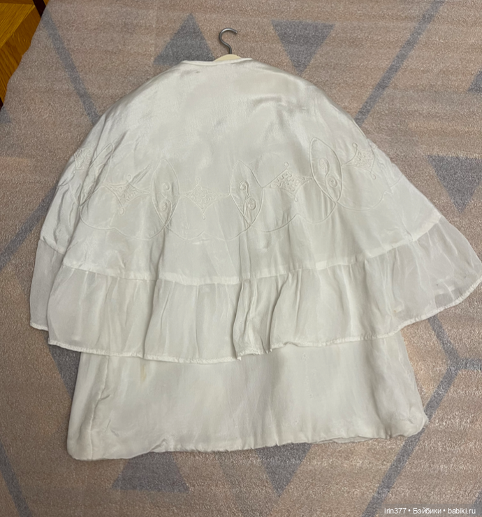 Детское утепленное пальто-кейп (фото 2)