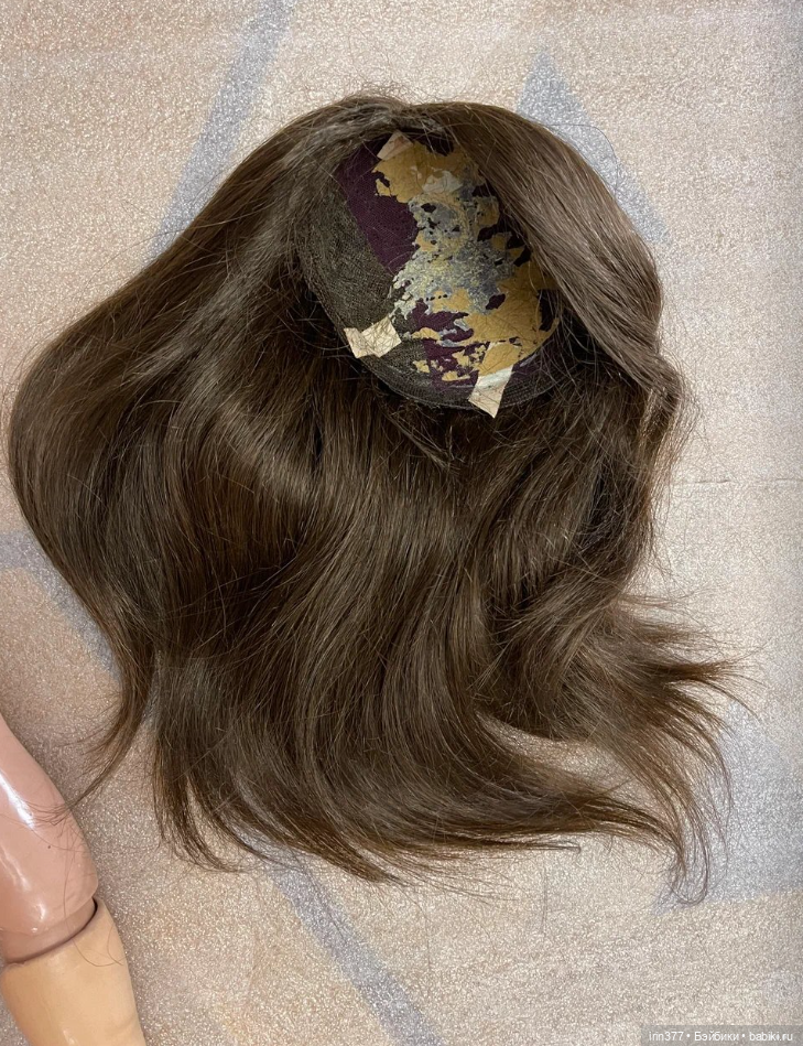 Парик для антикварной куклы (фото 5)