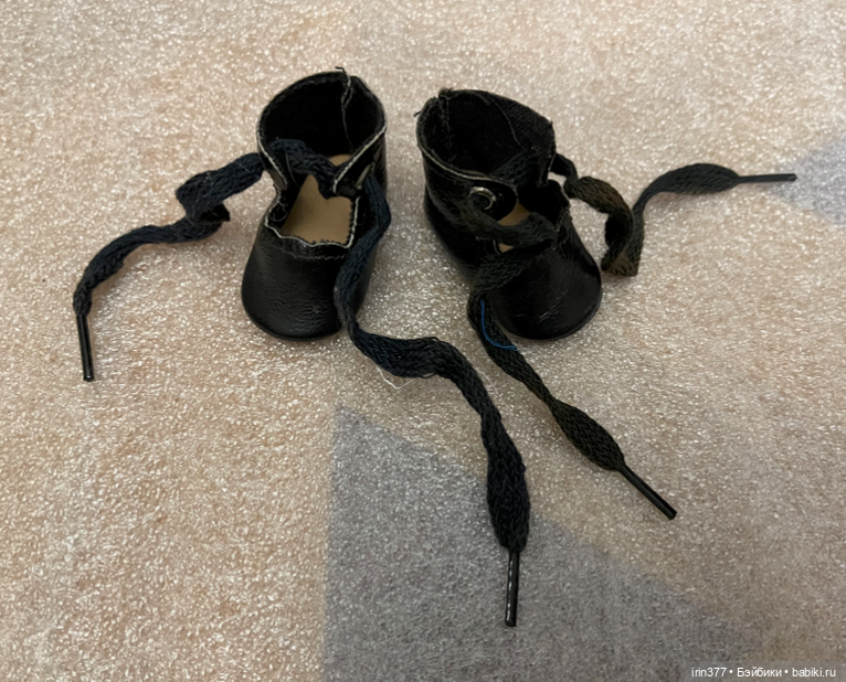 Туфельки для антикварной куклы