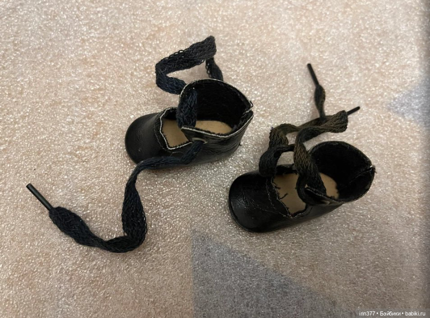 Туфельки для антикварной куклы (фото 2)