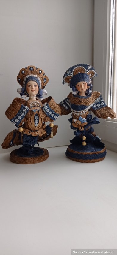 Синяя Птица. Авторская кукла (фото 8)