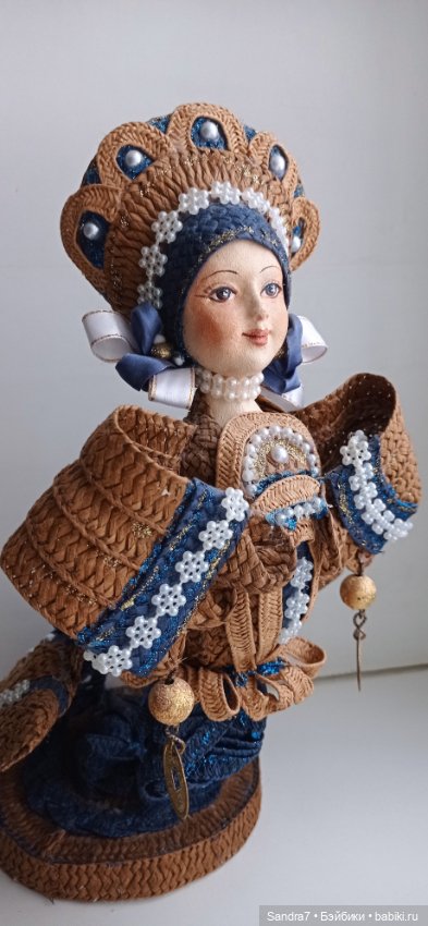Синяя Птица. Авторская кукла (фото 7)