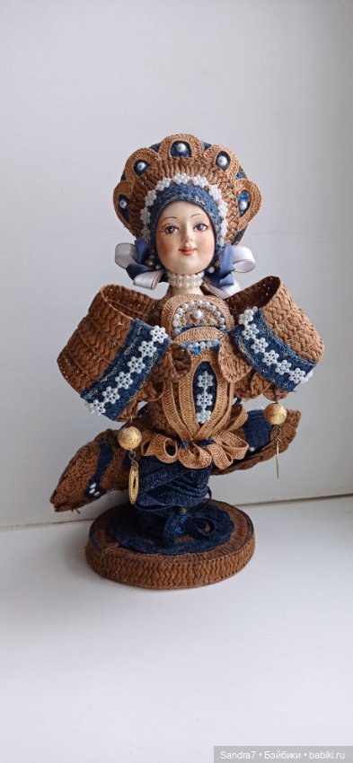 Синяя Птица. Авторская кукла