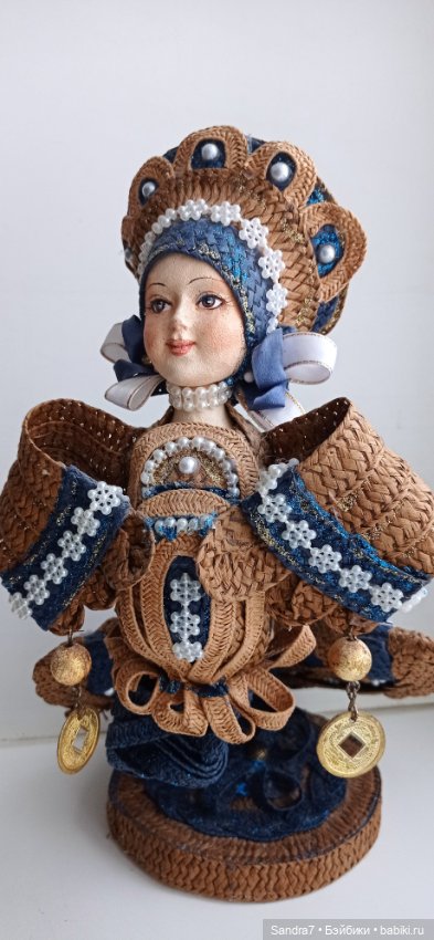 Синяя Птица. Авторская кукла (фото 6)