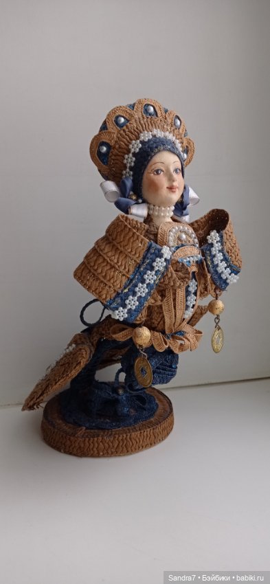 Синяя Птица. Авторская кукла (фото 2)