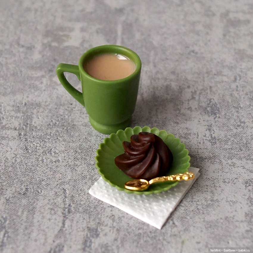 "Кофейный" набор №11 в масштабе 1:6 (фото 2)