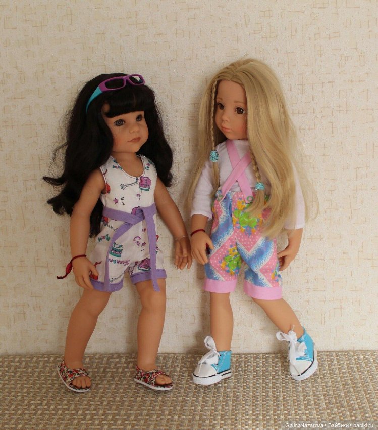 Летний комбинезон для кукол Готц 48-50 см (фото 7)